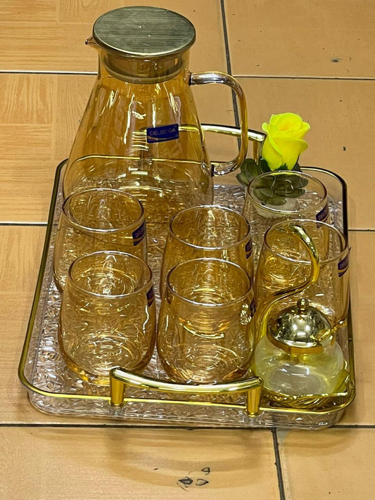 Gold water set