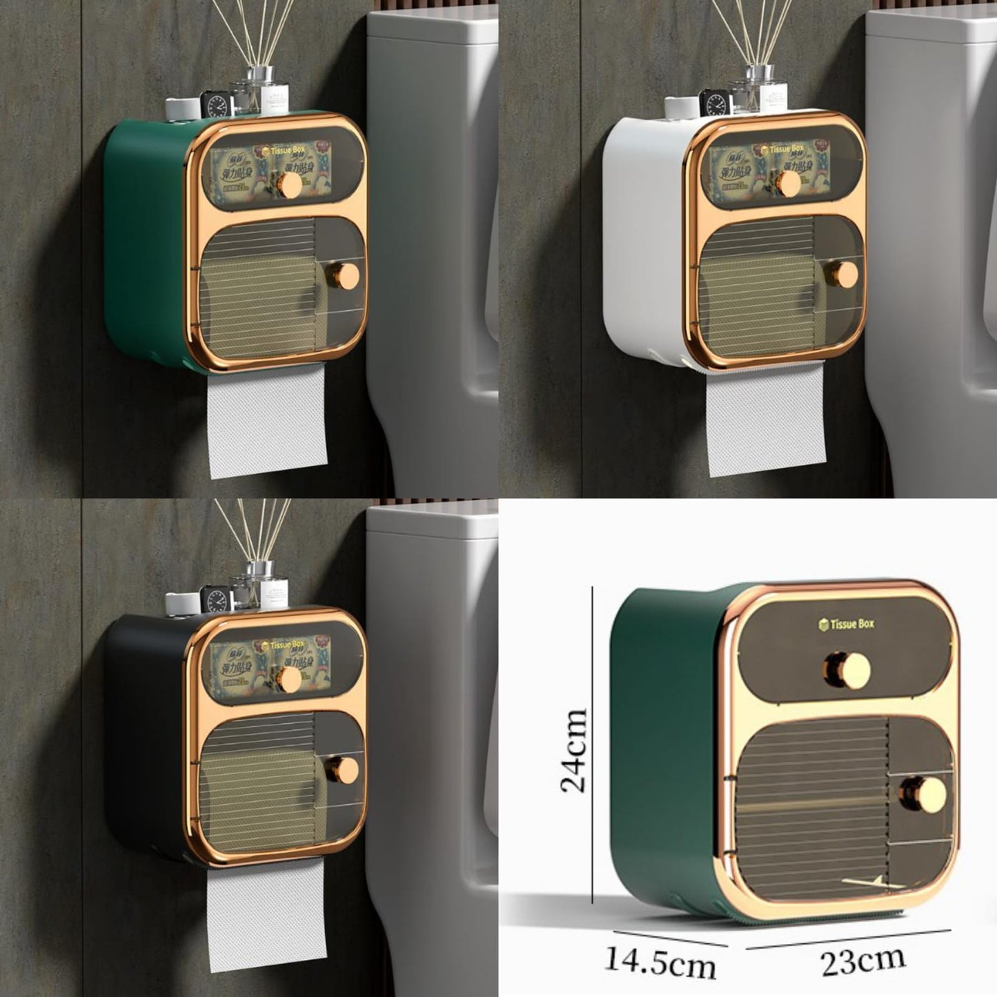 Luxury Multifunction Tissue Box