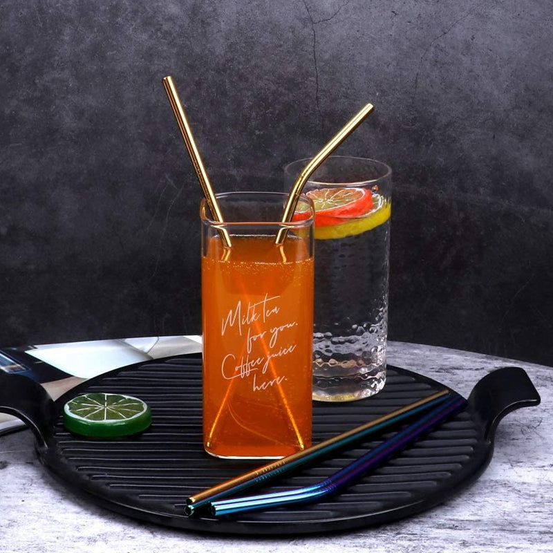 *100% FOOD GRADE STAINLESS STEEL REUSABLE STRAWS