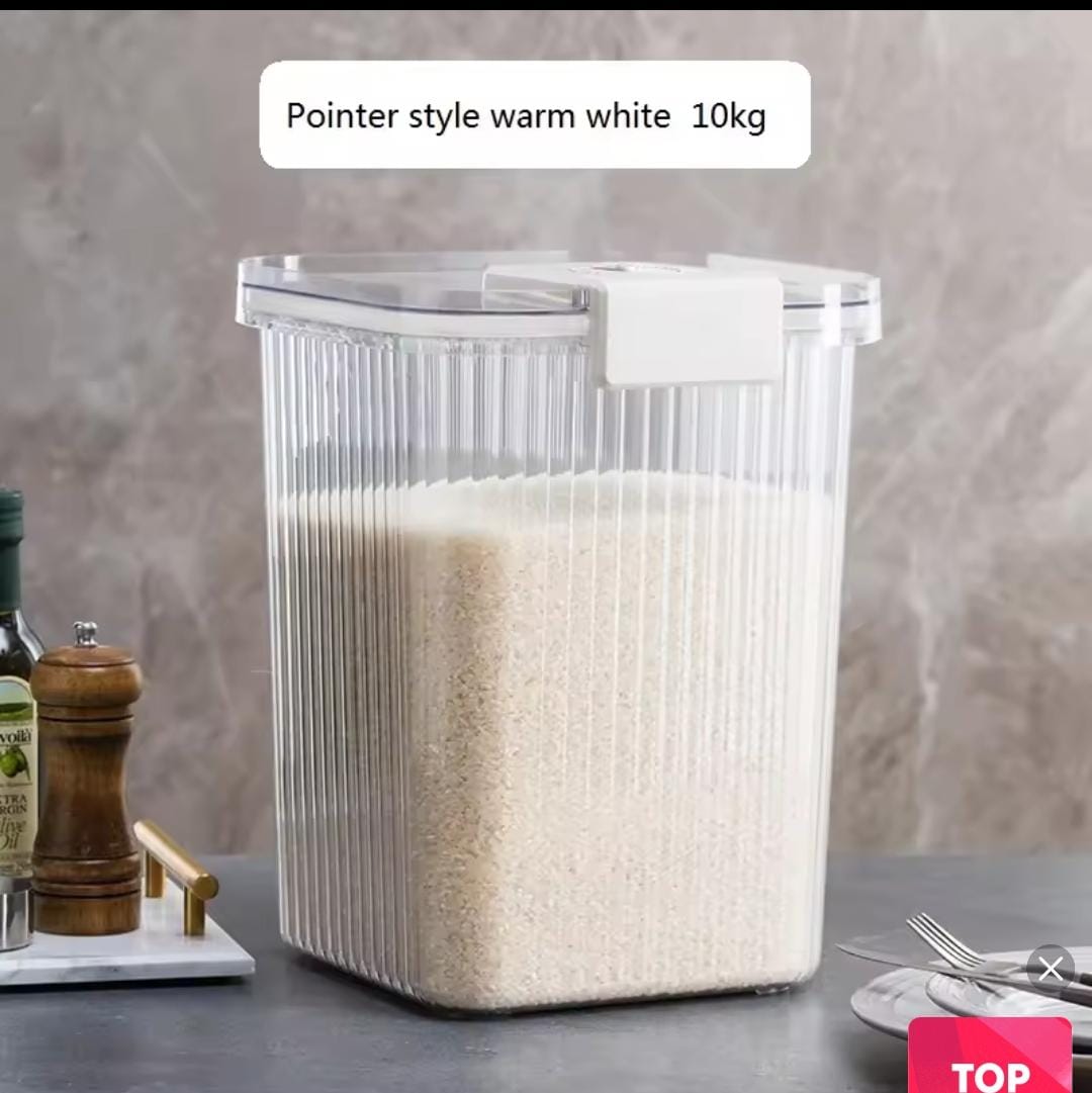 Acrylic big size cereal container