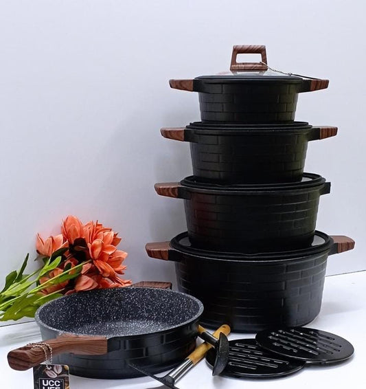 BLOCK 13PCS GRANITE COATING KITCHEN COOKWARE SET