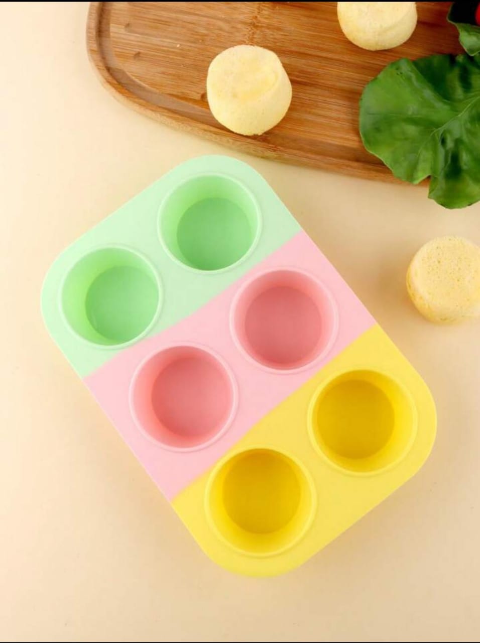 6 holes cupcake tray