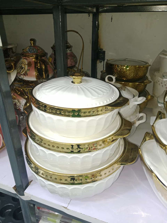 3pcs ceramic bowls