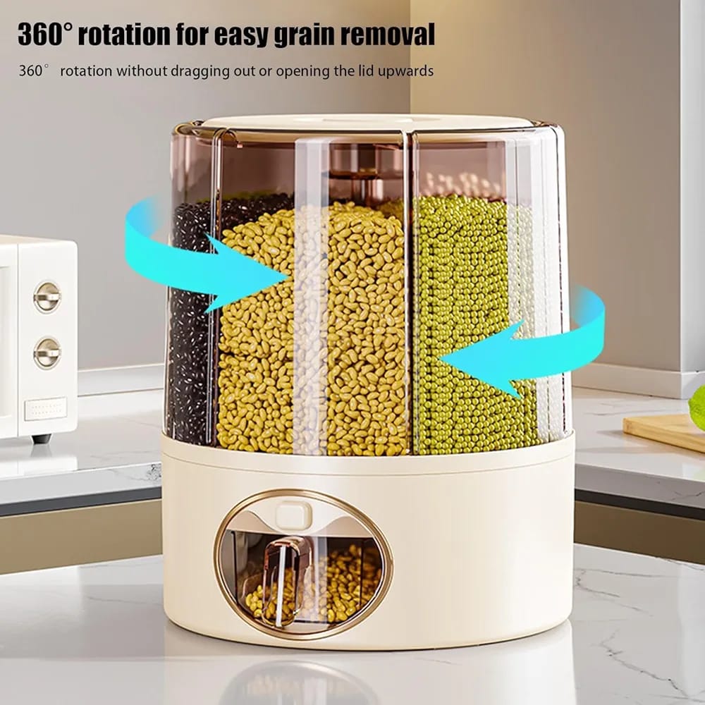 6compartment cereal dispenser