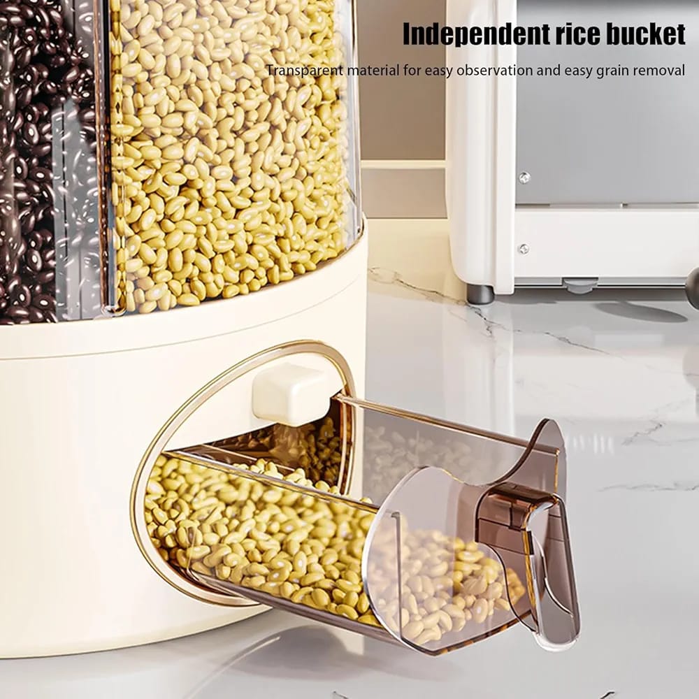 6compartment cereal dispenser