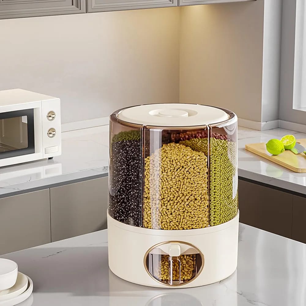 6compartment cereal dispenser