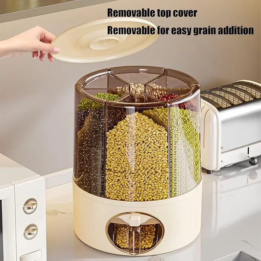 6compartment cereal dispenser