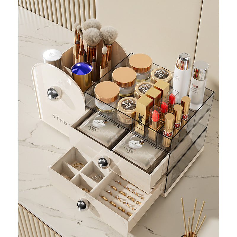 Large capacity make-up organizer