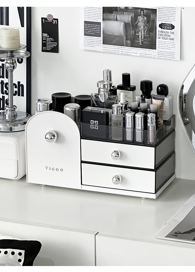 Large capacity make-up organizer