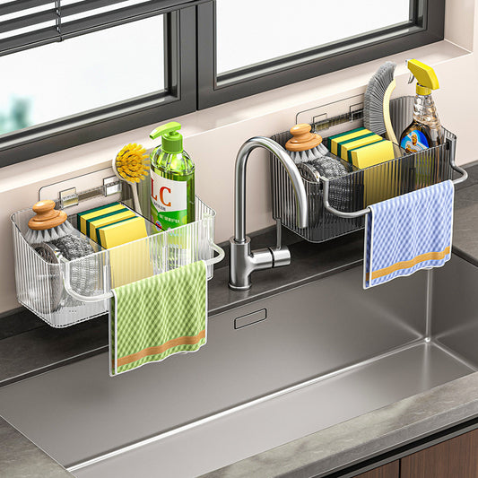 Wall mounted multipurpose/sink tidy