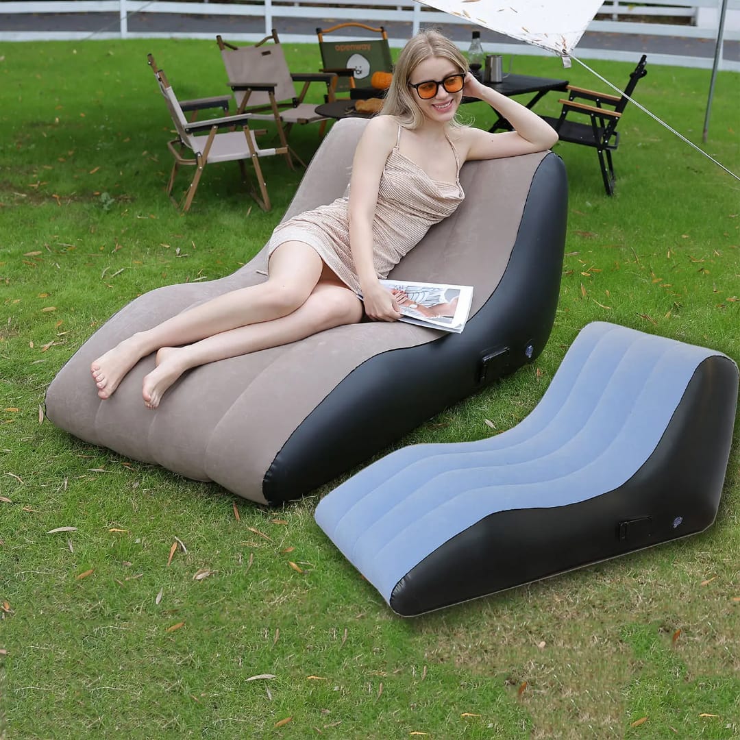 Ergonomic Inflatable lounge chair