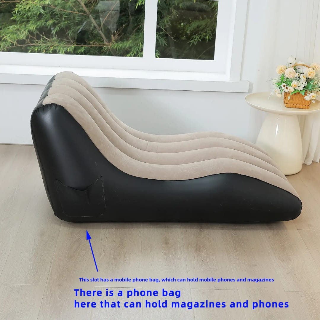 Ergonomic Inflatable lounge chair