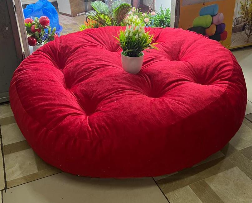 Round floor pillows