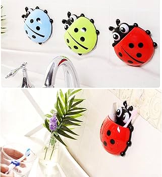 Ladybug Tootbrush Holder