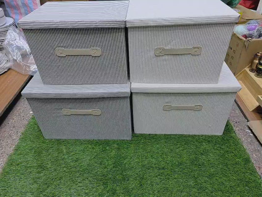 Mulit-purpose Business & Home Linen Foldable storage Box Organizer..