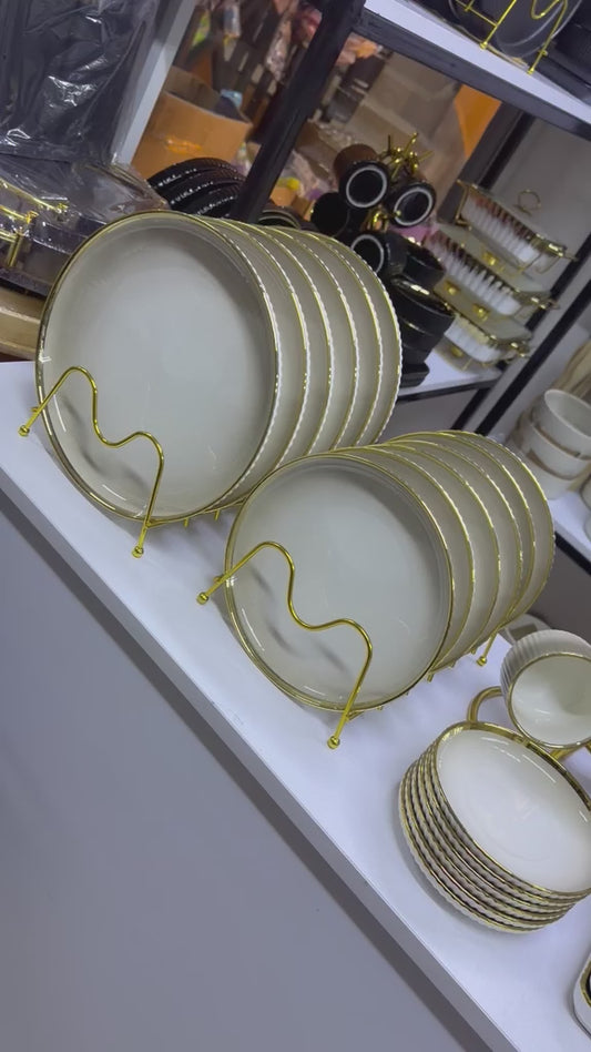Elegant European Porcelain Dinner set