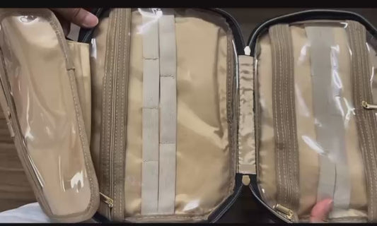 Hanging large capacity travel toiletry bag/ Make up bag