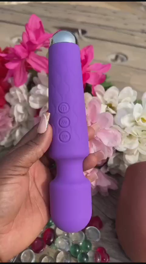 Powerful magic wand vibrator