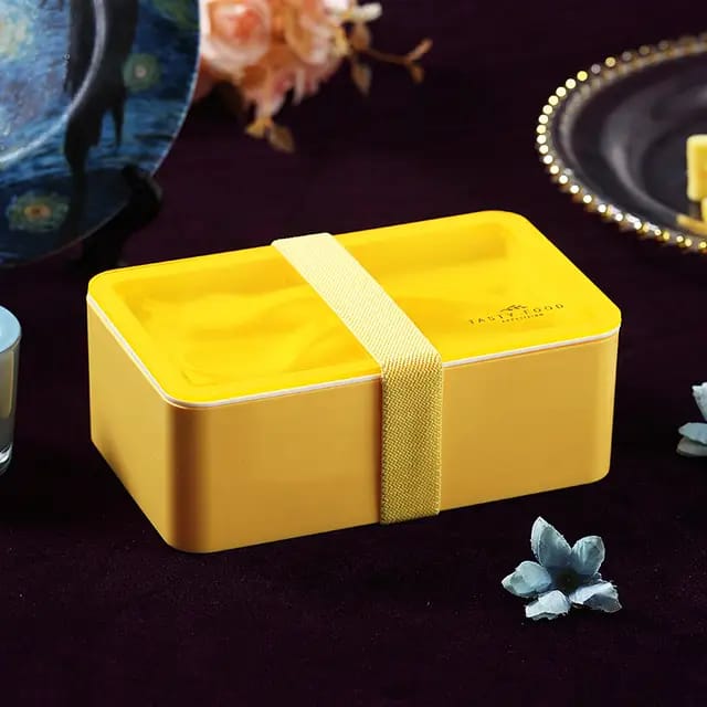 High-quality microwaveable large-capacity leak-proof student lunch box food-grade food container