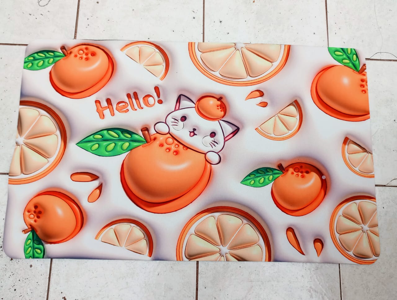 Bubble-Like Bathroom Absorbent Mat