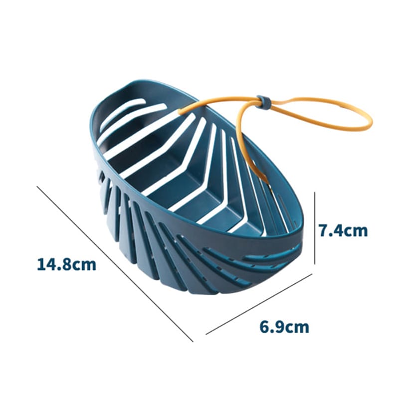 Kitchen Drain Rack Sink Single And Double Layer Drain Hanging Basket Sponge Holder Faucet Drain Hanging