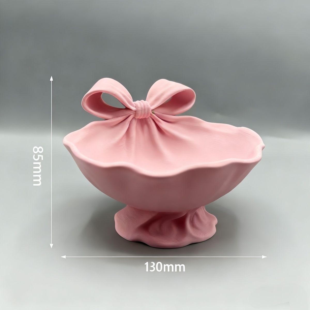 Pink bow jewellery /ornament holder