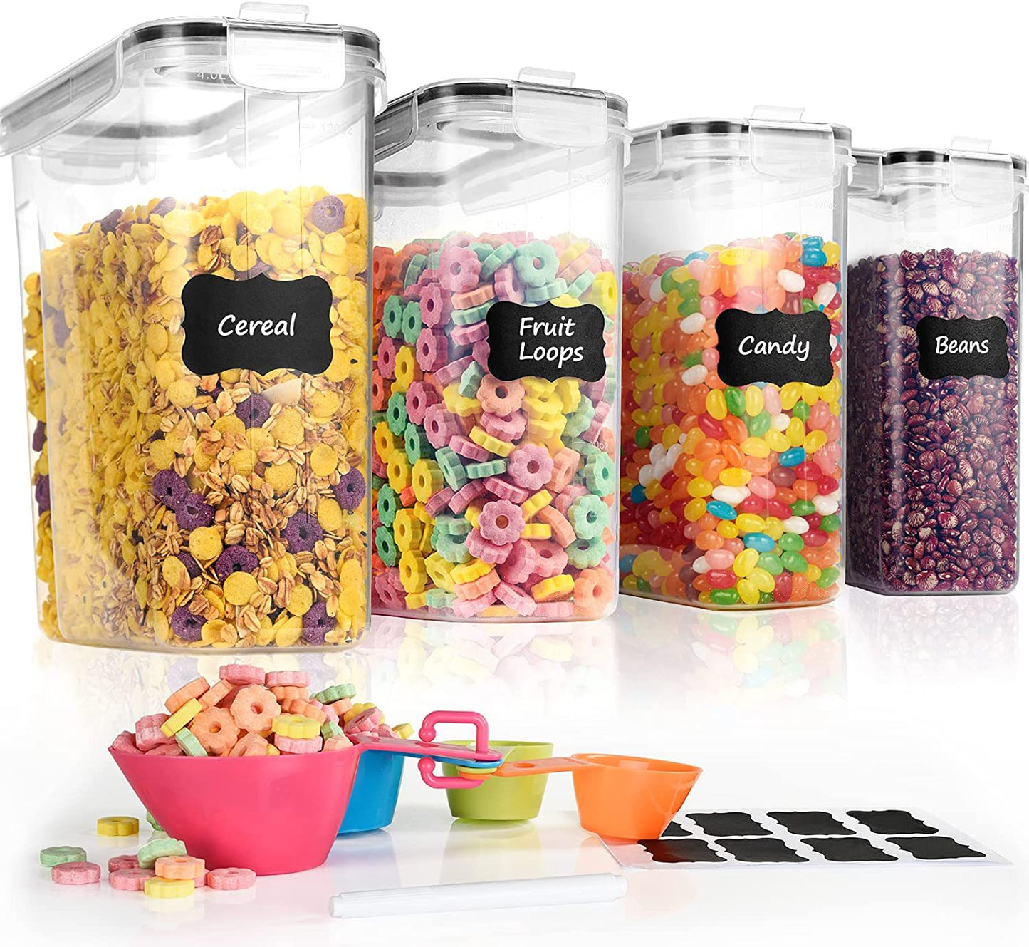 4pcs Food storage containers
