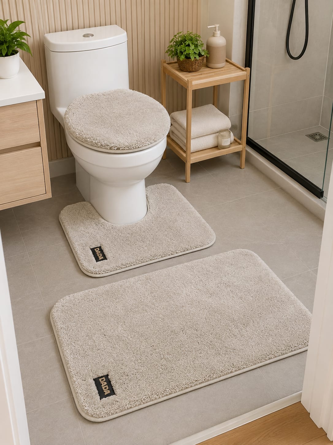 3 Pcs DADA Bathroom mat