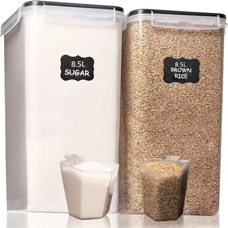 2pcs Extra Large BPA-Free Airtight Bulk Food Storage Containers