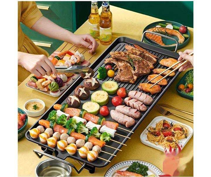 ELECTRIC BBQ GRILL PAN, Baking Grill Tray