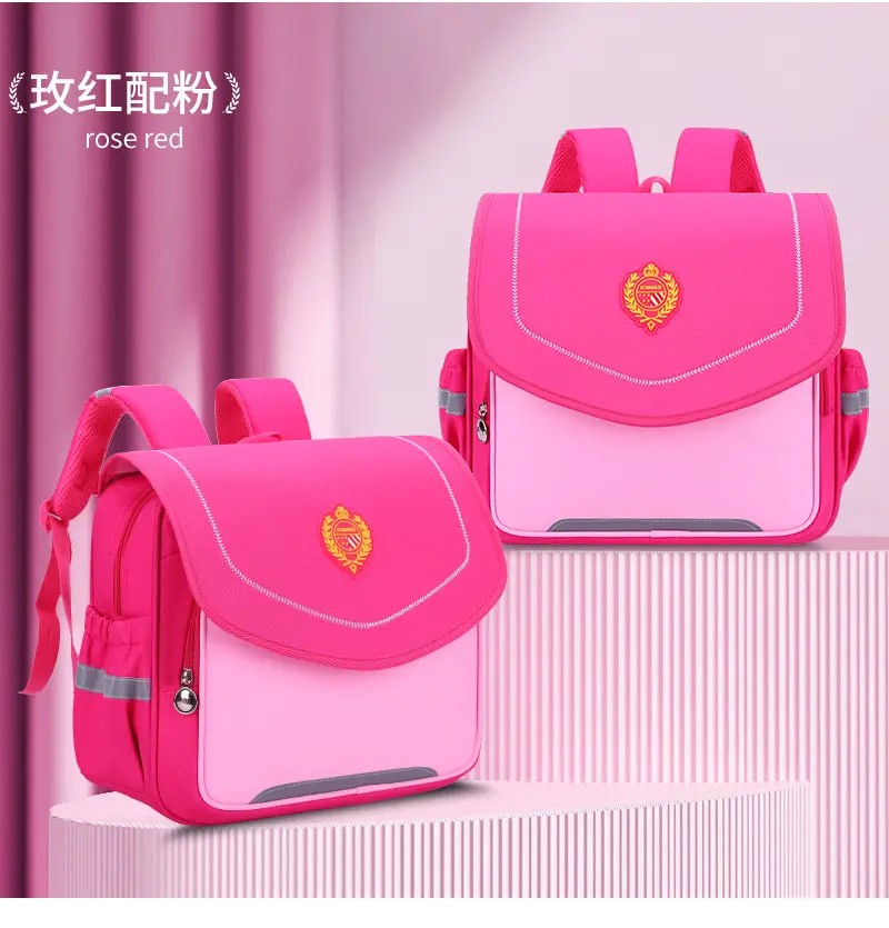 High quality oxford horizontal backpack, Primary School Bag, Boys & Girls Backpack/school bag Kindergarten kids school Bag, Wear-resistant Square backpack Bag for Teenagers