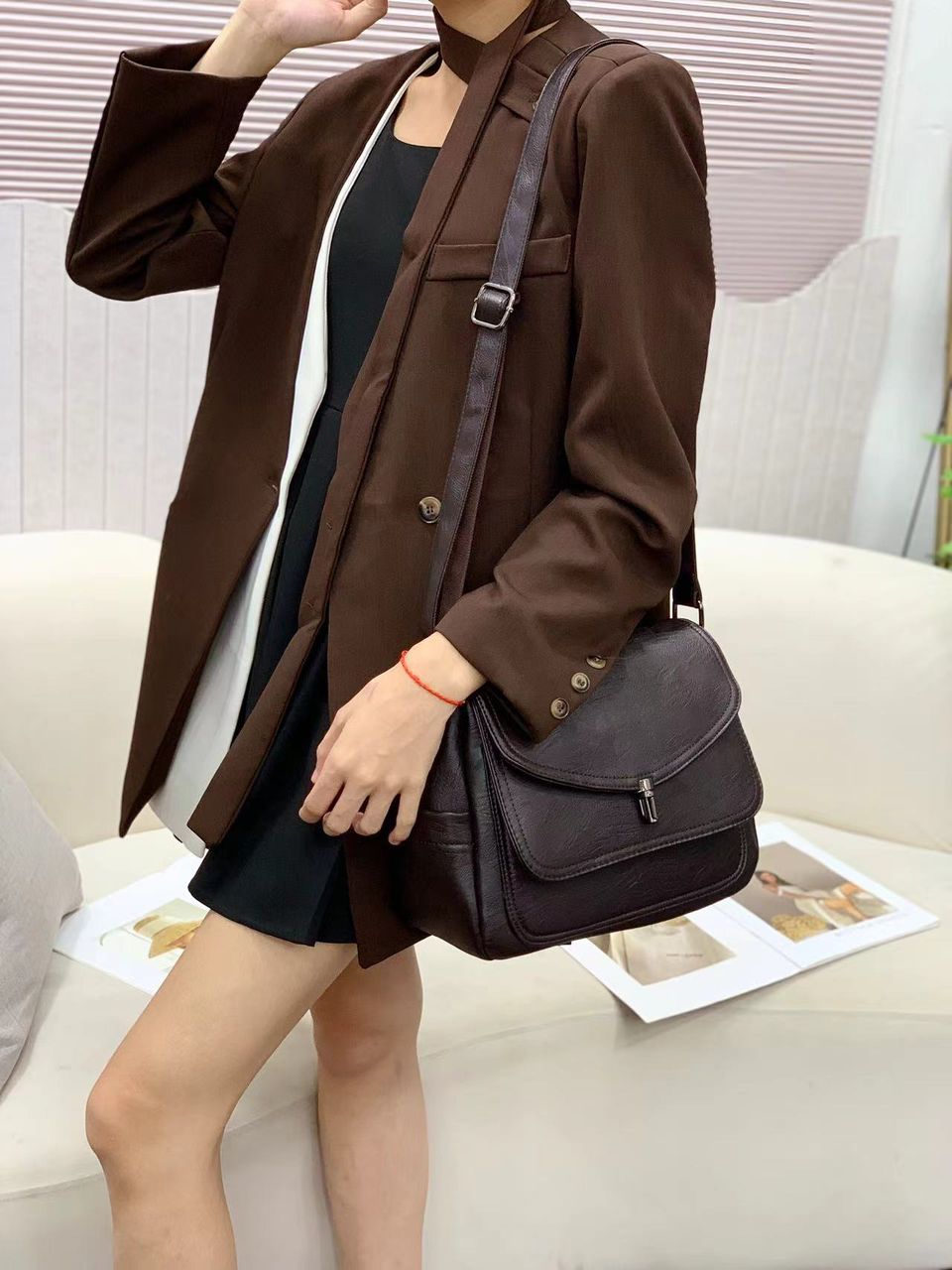 Quality Leather Sling Bag