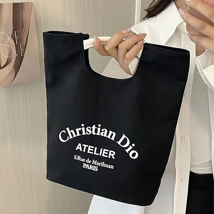 Canvas bag with handle