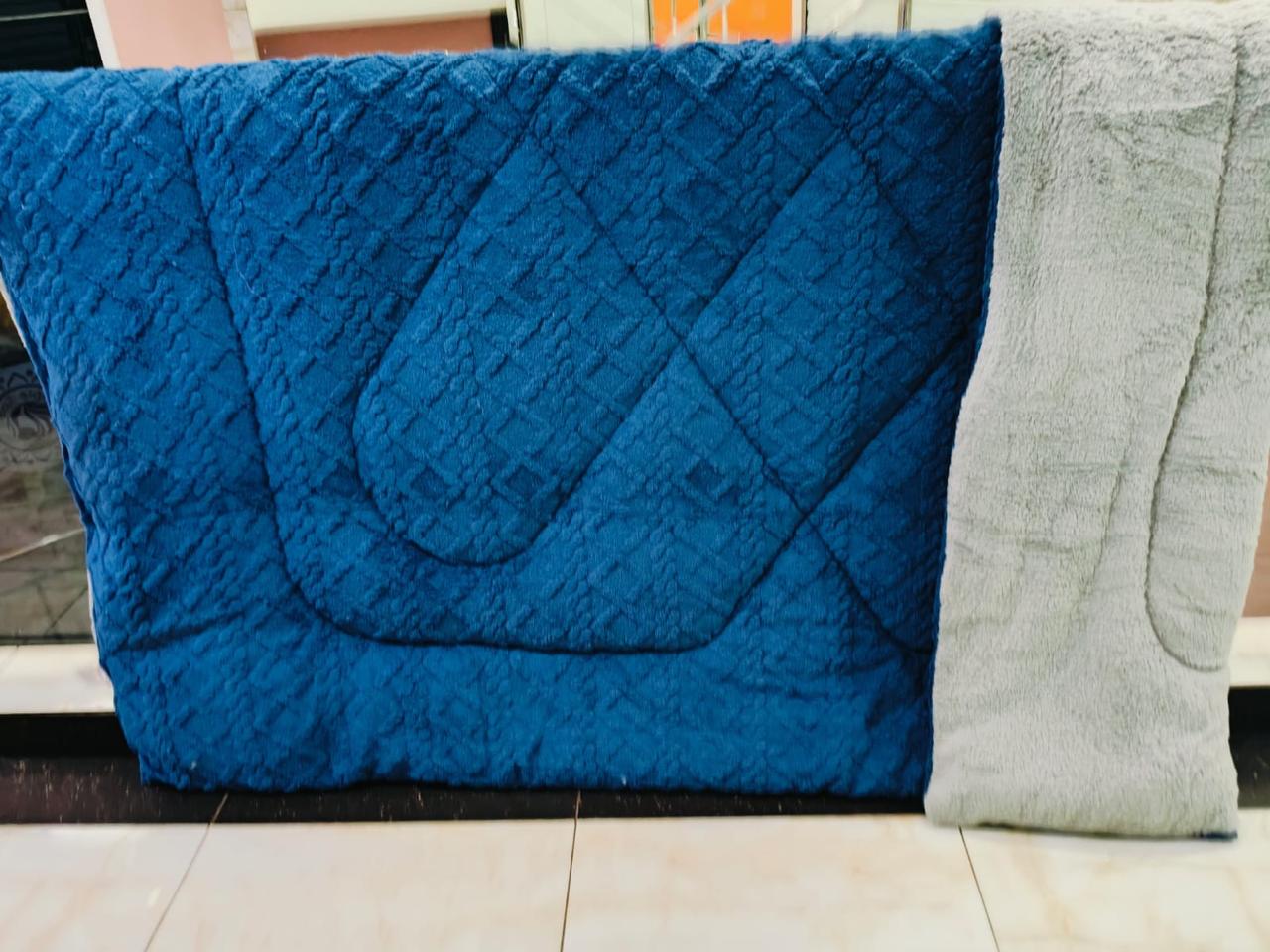 Heavy sherpa woolen duvet sets