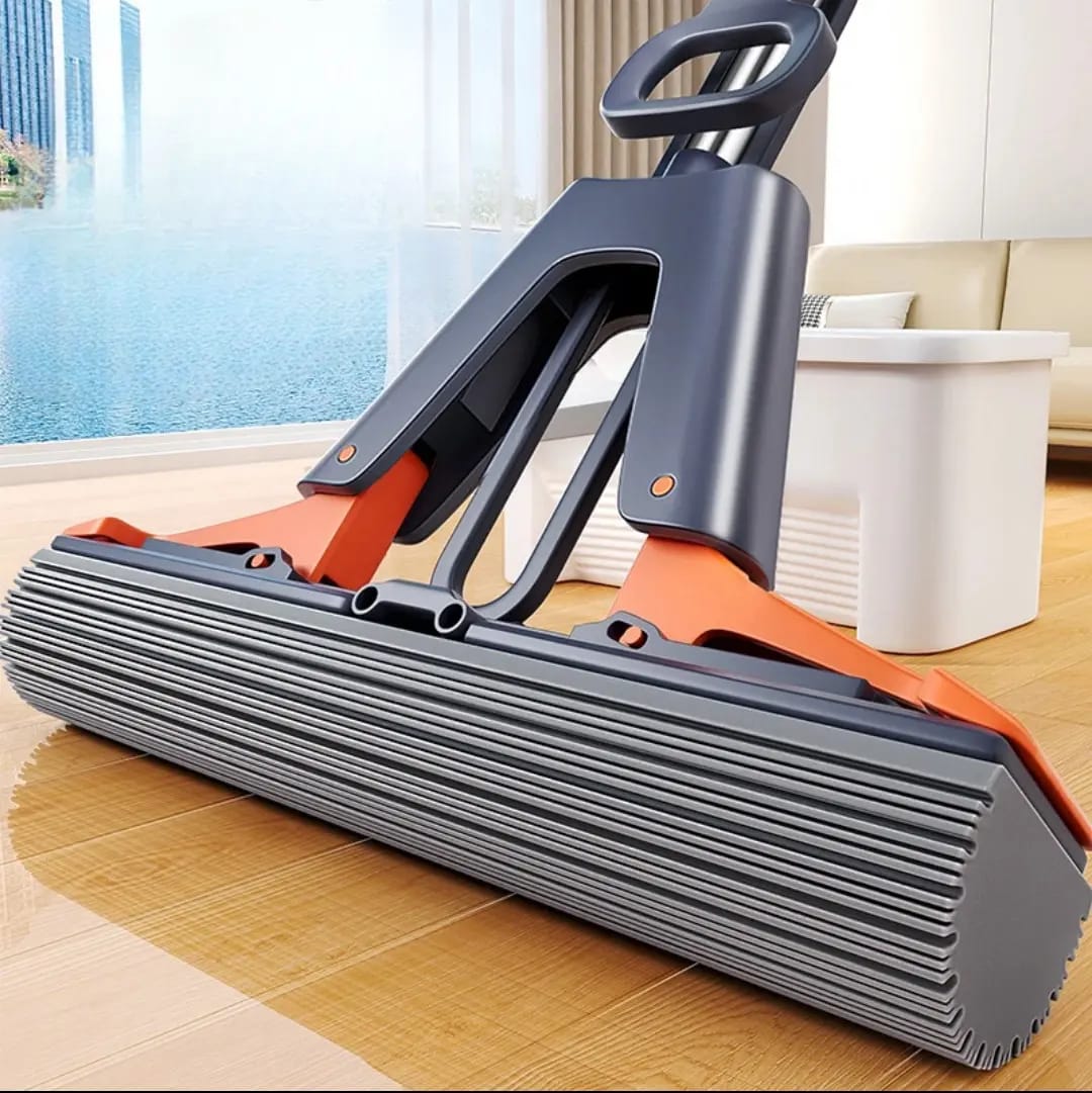 High quality self squeezing sponge mop perfect for wood floors and slippery floors