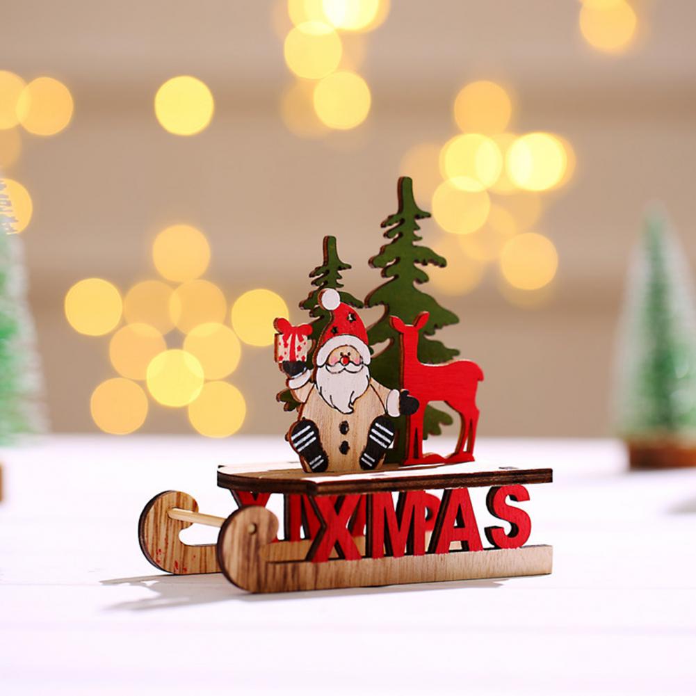 Santa Claus Sleigh Ornament Desk Topper DIY