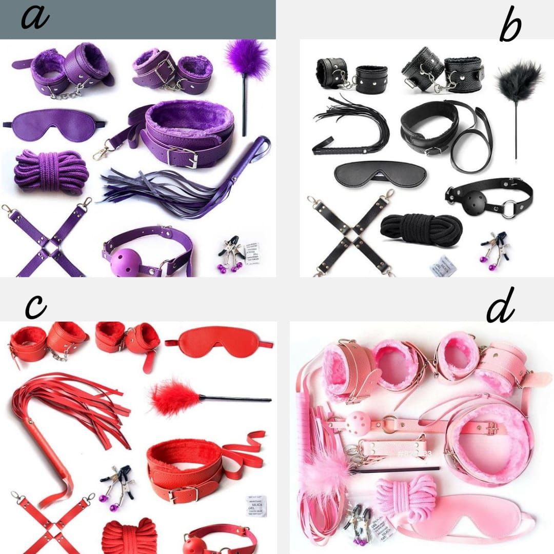 Fetish bondage set