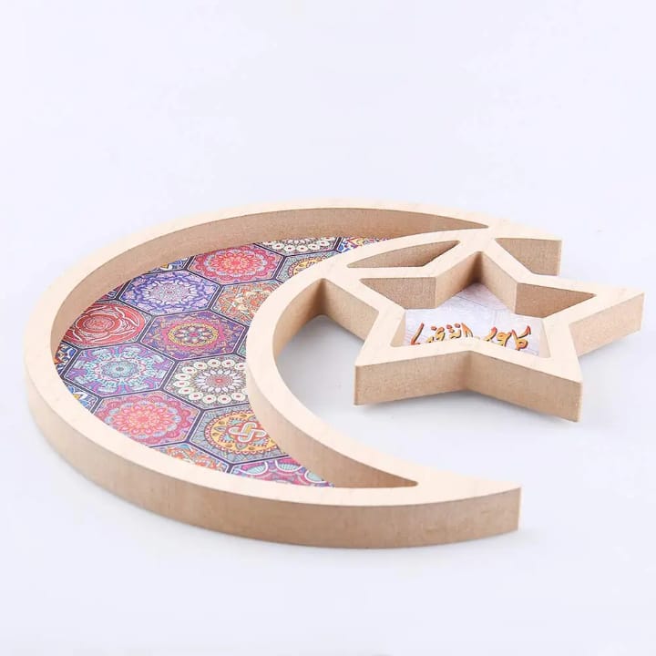 Ramadhan Moonstar serving Tray/Decor ksh