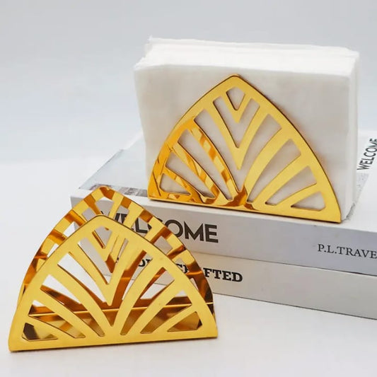 Gold Serviette holder
