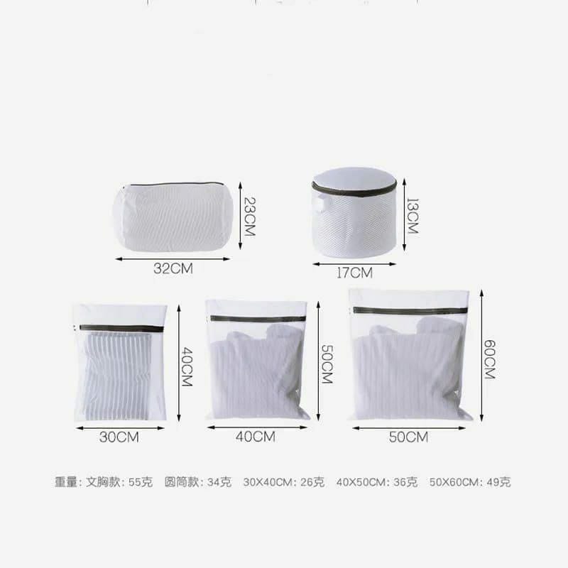 Laundry mesh bags per set of 5pcs