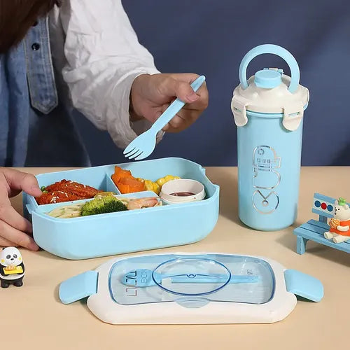2 in 1 Lunch box with bottle