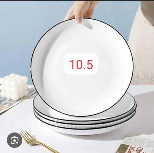 Ceramic plates