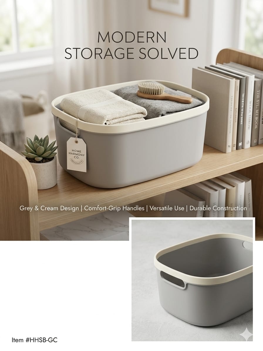 Multipurpose Storage Basket