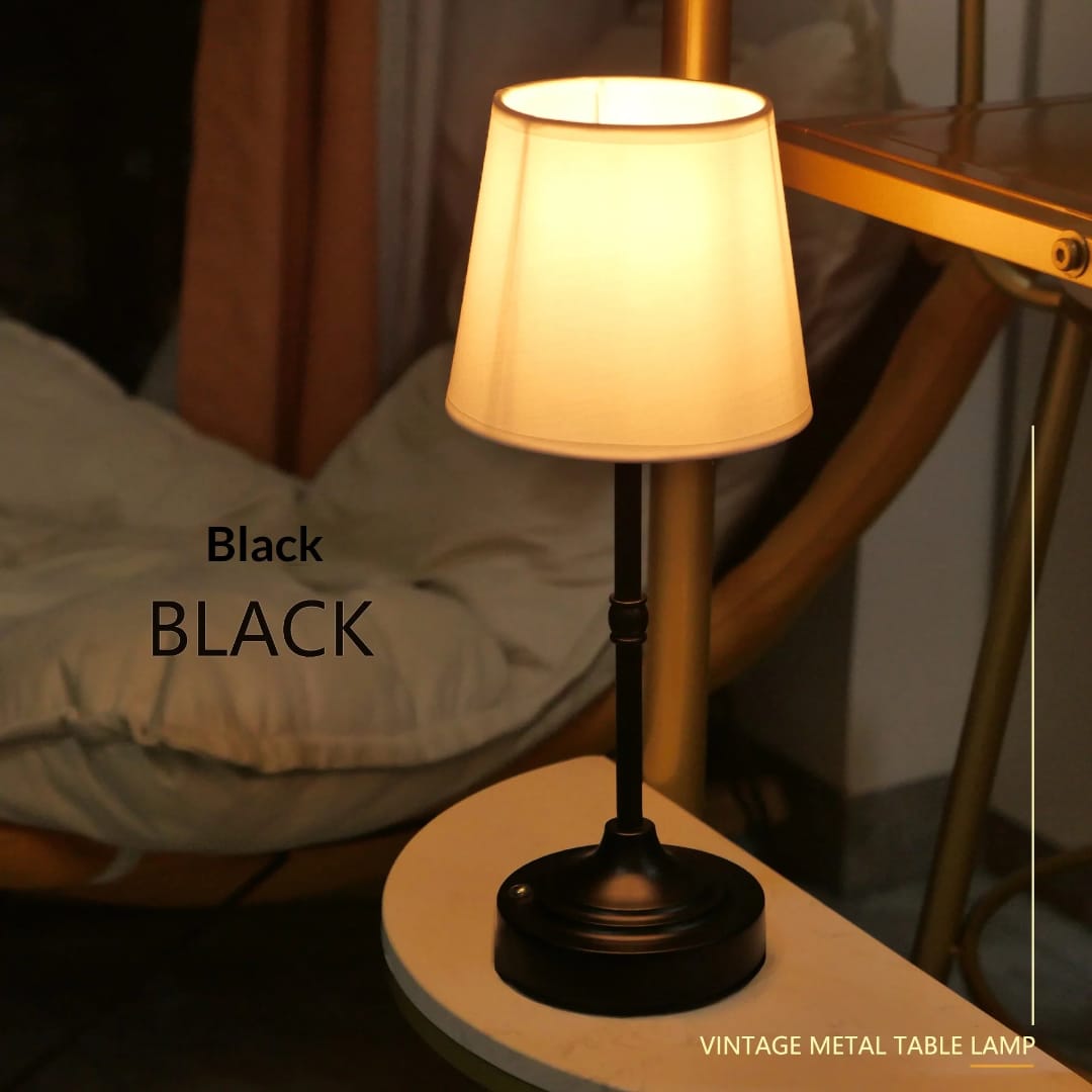Modern Rechargeable LED Table Lamp  Elegant Wireless Ambient Lighting
