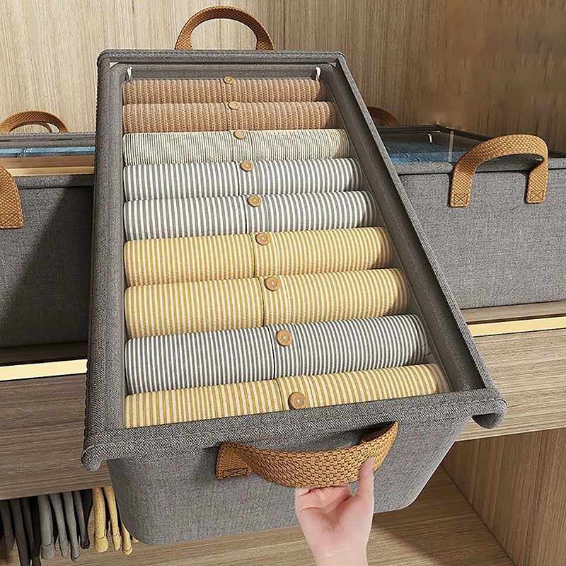 Multifunctional jeans organizer with transparent cover