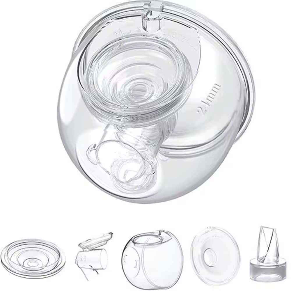Breast Pump Collection Cup Accessories Set (For Replacement)