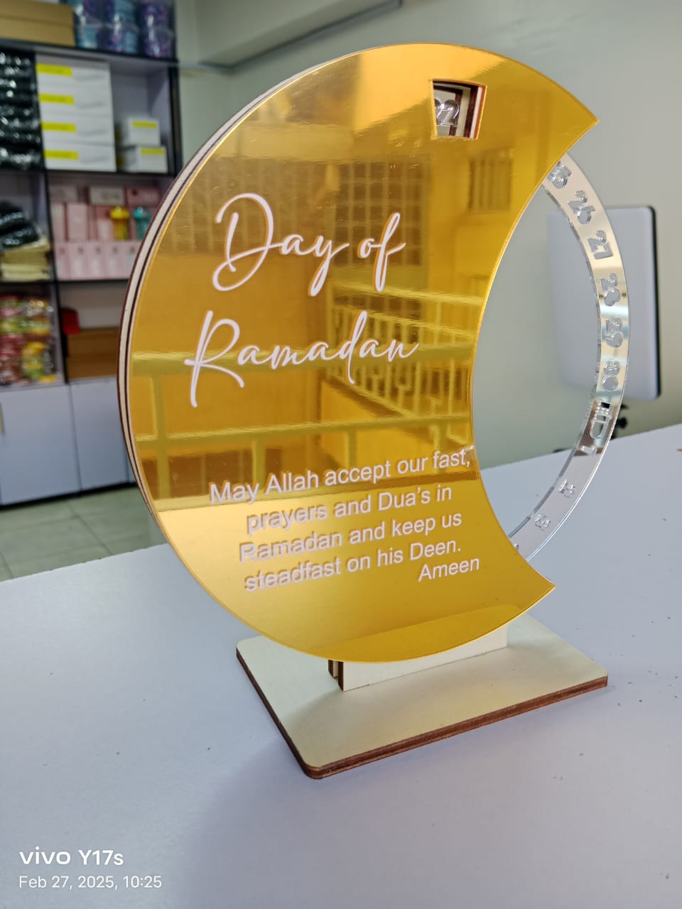 Ramadhan Decor / Eid Mubarak /Ramadhan count down Calendar