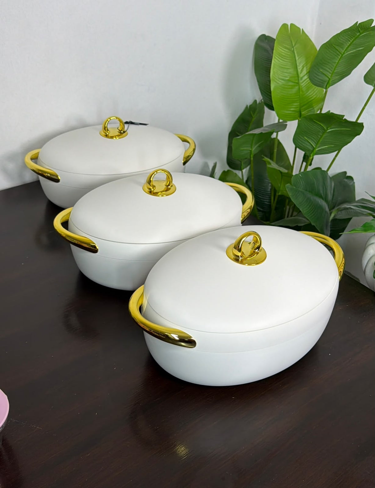 High quality 3PC Forever Gold Oval Hotpots.