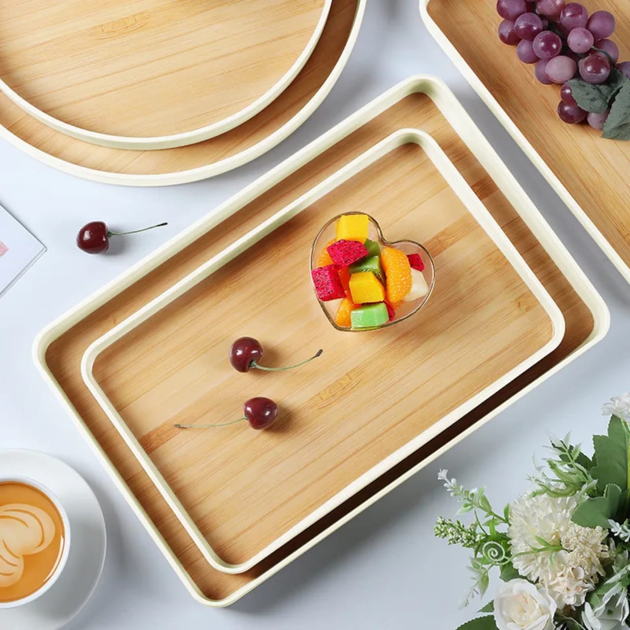 3PC Premium Serving & Storage Trays