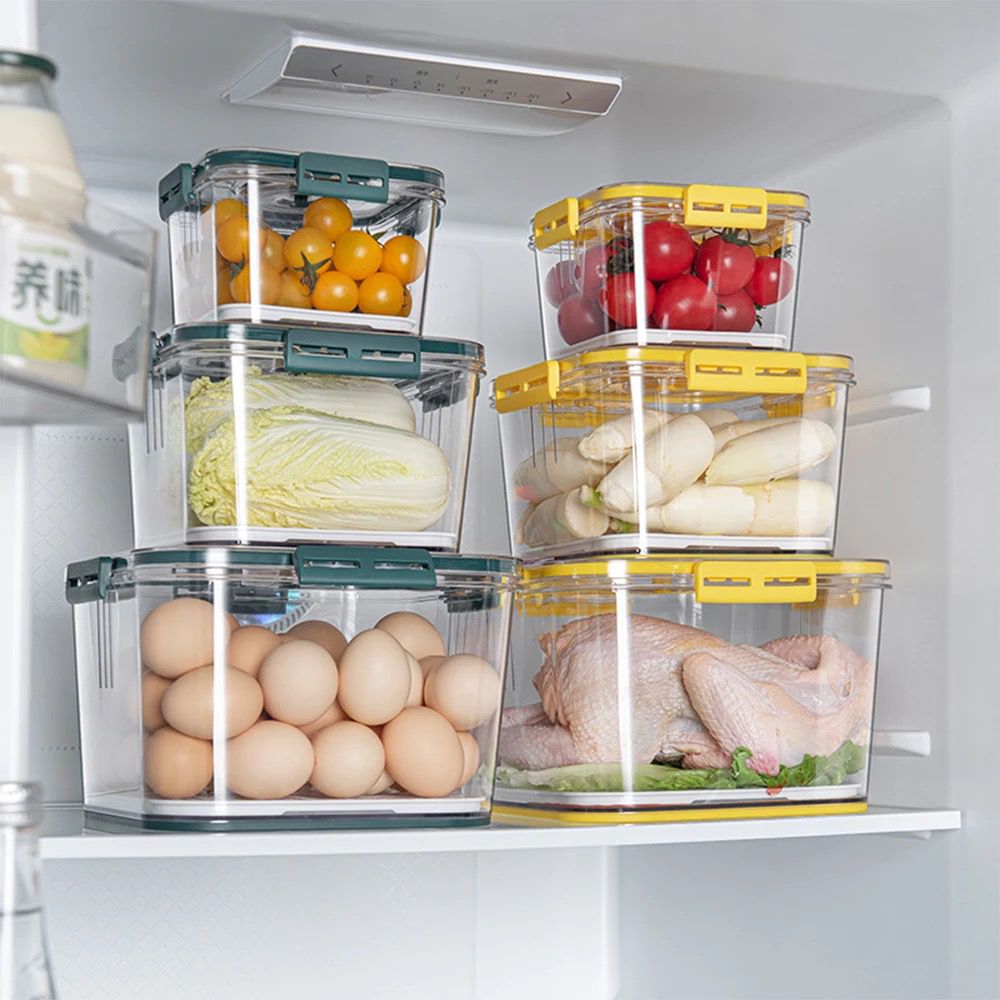 3pcs \ set Stackable Multipurpose Food Storage Containers Organizers